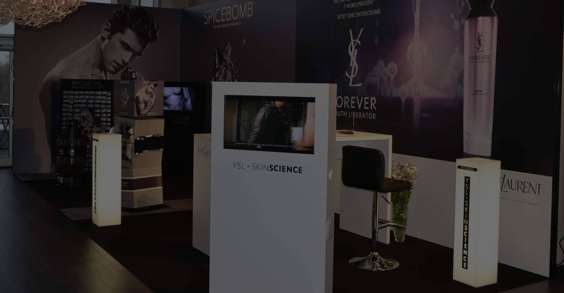 Messestand YSL