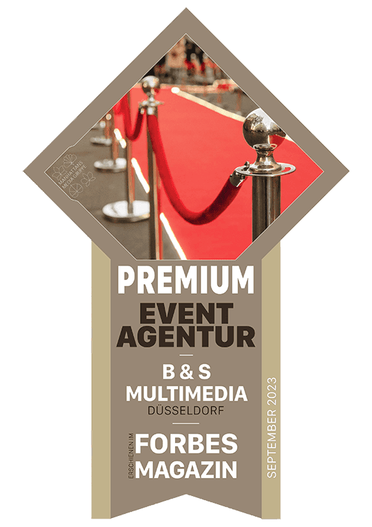 Auszeichnung: Premium Eventagentur B&S multimedia solution GmbH - Forbes Magazin